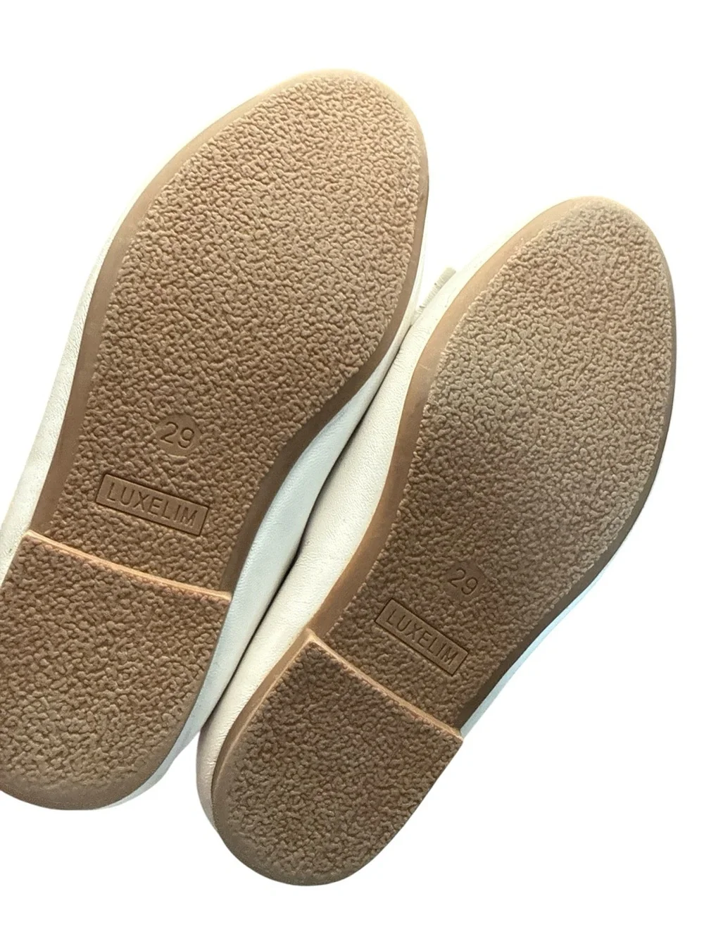 Luxelim sz 29 Isla Leather Shoes white